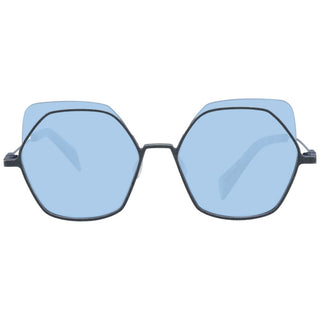 Graue Sonnenbrille aus Metall & Kunststoff