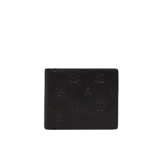 Cartera de cuero negra