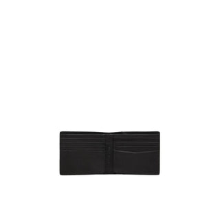 Cartera de cuero negra