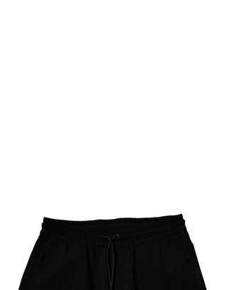 Pantalones jogger de algodón negros