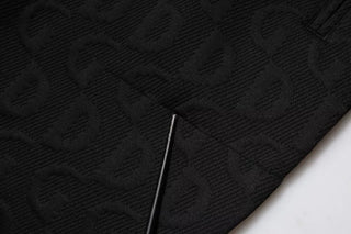 Schwarze Logo-Monogramm Jogginghose