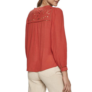 Camisa de viscosa multicolor