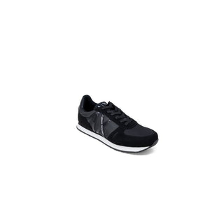Schwarze Sportsneaker aus Polyester