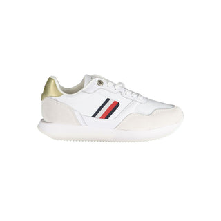 Zapatilla blanca de poliéster