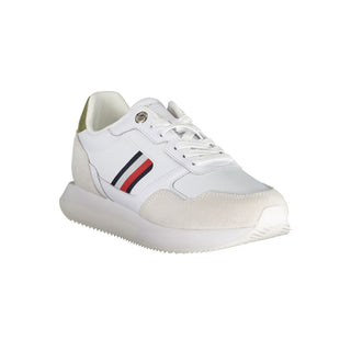 Zapatilla blanca de poliéster