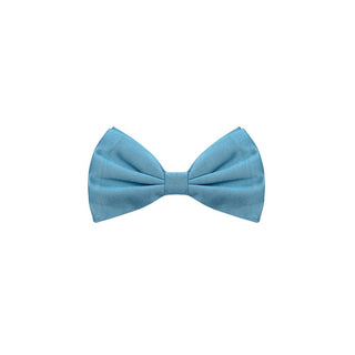 Blue Silk Bowtie