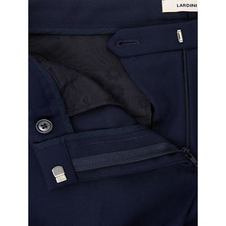 Blue Wool Dress Pants