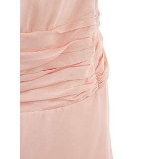 Rosa Freizeitkleid aus Azetat