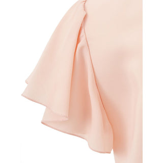 Rosa Freizeitkleid aus Azetat