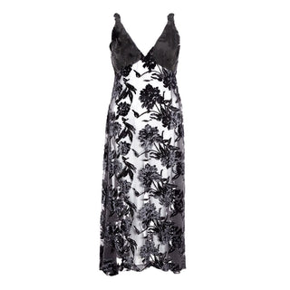 Black Viscose Cocktail Dress
