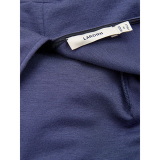 Blue Viscose Casual Dress