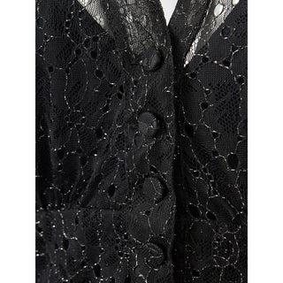 Vestido casual de nylon negro