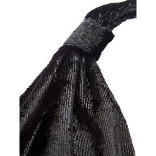 Schwarzes Cocktailkleid aus Polyester