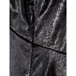 Schwarzes Cocktailkleid aus Polyester