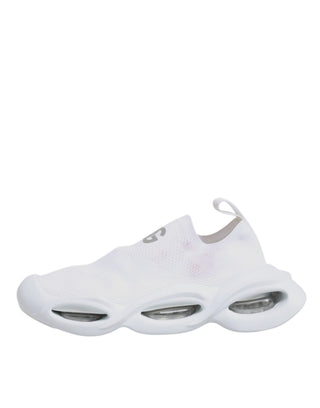 Zapatillas blancas sin cordones Wave de corte bajo