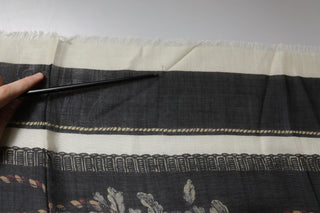 Multicolor Printed Cashmere Foulard Scarf