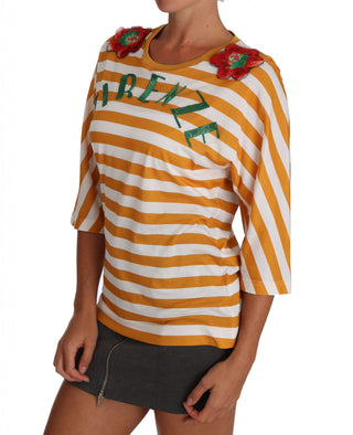 Camiseta blanca con el texto FIRENZE en naranja