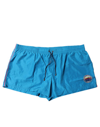 Türkis Logo Strandmode Shorts 2tlg. Bademode