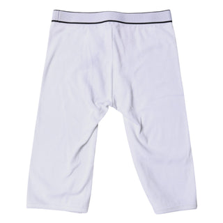 Mallas cortas de algodón blanco con logo Ropa interior