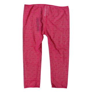 Mallas cortas ajustadas de encaje con logo fucsia Lencería Ropa interior