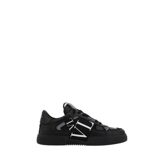 VL7N Sneakers aus schwarzem Leder