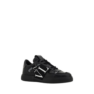 VL7N Sneakers aus schwarzem Leder