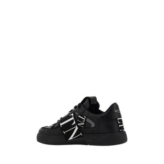 VL7N Sneakers aus schwarzem Leder