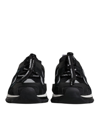 Schwarze Mesh Sorrento Trekkingschuhe