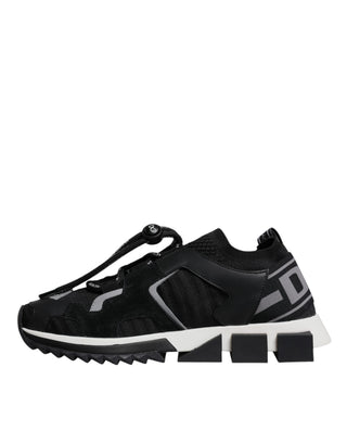 Schwarze Mesh Sorrento Trekkingschuhe