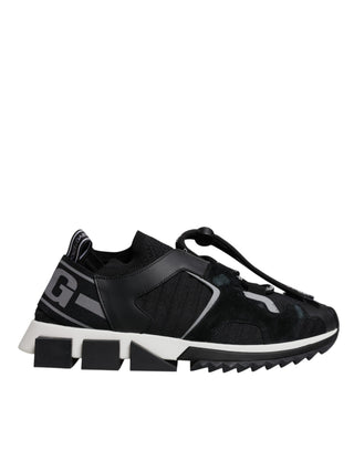 Schwarze Mesh Sorrento Trekkingschuhe