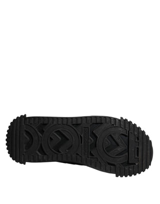 Black Logo Lace Up Low Top NS1 Sneakers Shoes