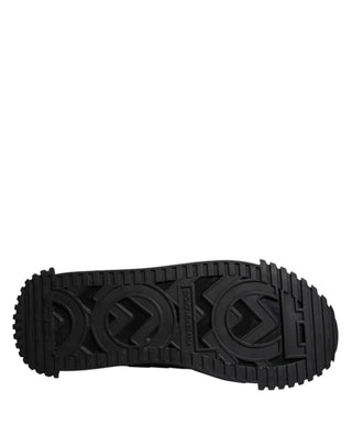 Black Logo Lace Up Low Top NS1 Sneakers Shoes