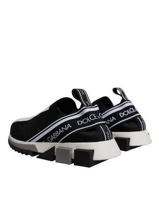 Black White Slip On Sorrento Sneakers Shoes