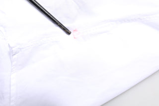 White GOLD CottonPoplin Bib Formal Dress Shirt