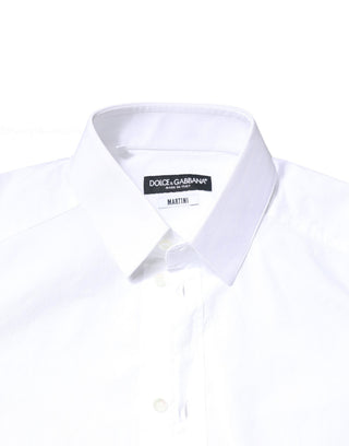 White Cotton MARTINI Formal Men Dress Shirt