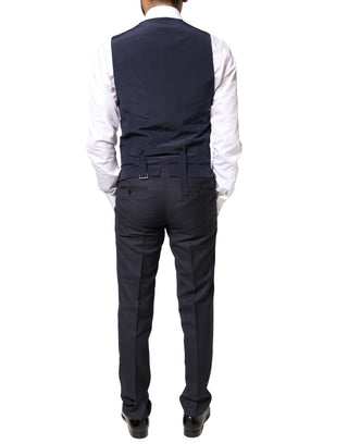 Traje formal de 3 piezas MARTINI fantasía negra