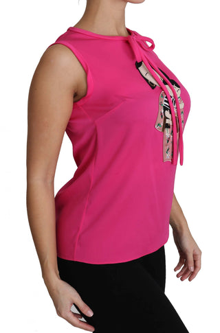 Pink Familie Seidentank Mama Bluse Oberteil Hemd