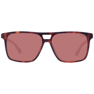 Braune Acetat-Sonnenbrille