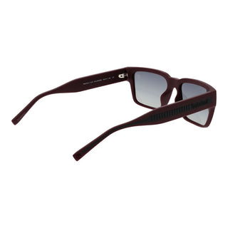 Gafas de sol burdeos de plástico