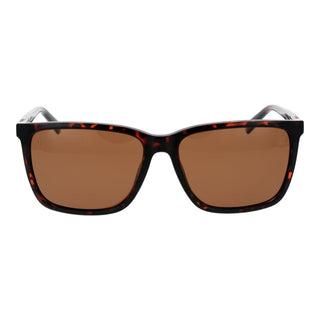 Gafas de sol marrones de plástico