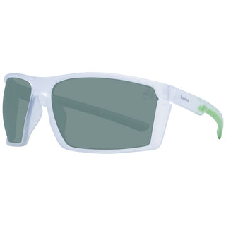 Weiße Kunststoff-Sonnenbrille