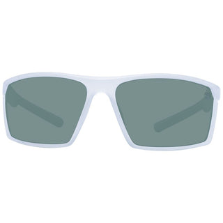 Weiße Kunststoff-Sonnenbrille