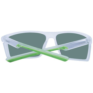 Weiße Kunststoff-Sonnenbrille