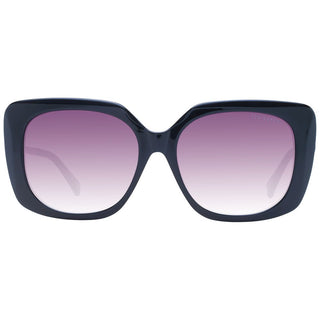Schwarze Acetat-Sonnenbrille