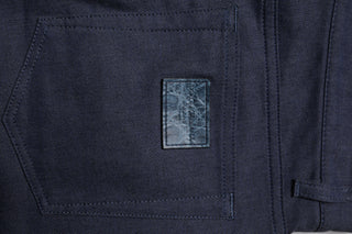 Dark Blue Cotton Stretch Skinny Denim Jeans