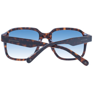 Gafas de sol marrones de metal