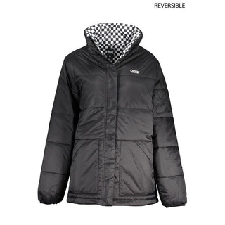 Black Nylon Jackets & Coat
