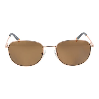 Gafas de sol de metal doradas