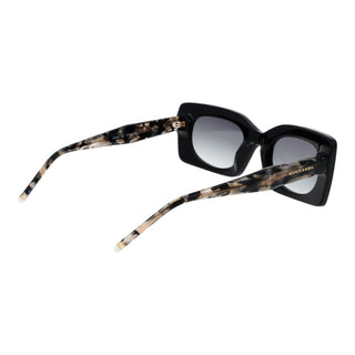 Schwarze Acetat-Sonnenbrille