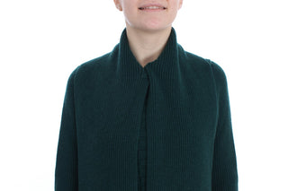Grüne Strickjacke aus Kaschmir